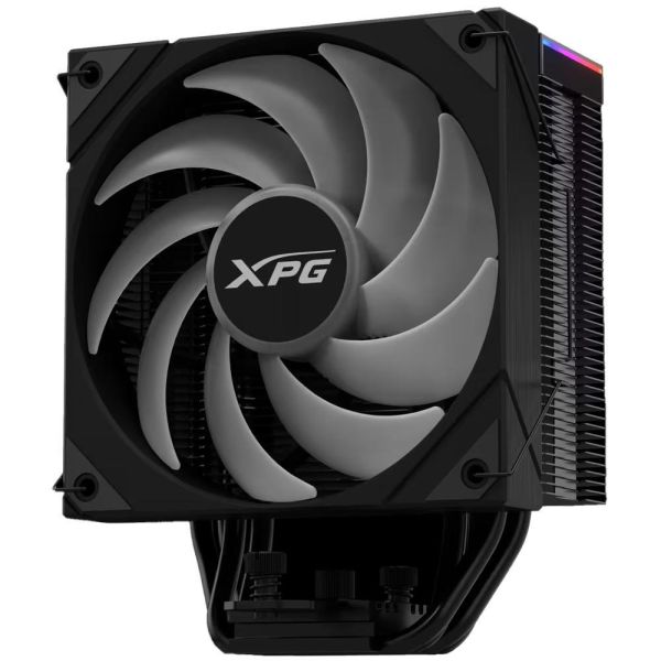 【XPG 威剛】MAESTRO PLUS 42SA (4導管/數位顯示面版/全黑化/12cm風扇*1/高156mm) 