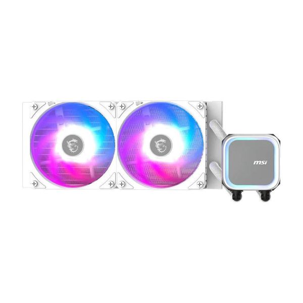 【MSI 微星】MAG CORELIQUID A13 240 (240mm/可更換式上蓋/預裝風扇/12cm風扇*2/三年保/註冊升級五年保) 