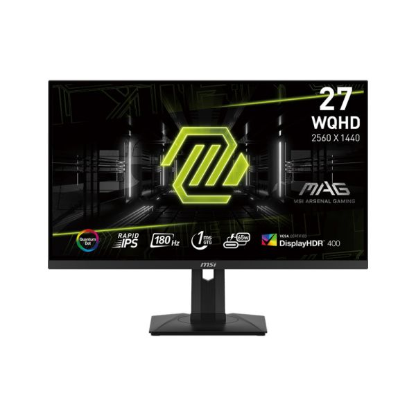 【MSI 微星】MAG 274QRF QD E2 電競螢幕(WQHD/Type C/Adaptive sync/1ms/HDR400) 27吋,螢幕,電腦螢幕,電競螢幕