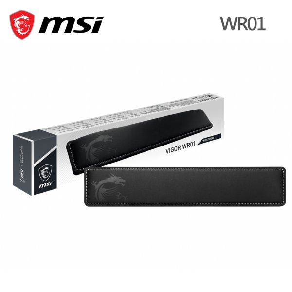 【MSI 微星】VIGOR WR01 Wrist Rest 鍵盤手靠墊 MSI,微星,滑鼠,電競滑鼠,鍵盤,電競鍵盤,靠墊,滑鼠墊