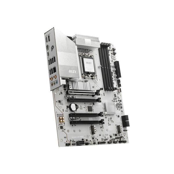 【MSI 微星】PRO Z890-S WIFI WHITE (ATX/1H1P/Realtek 2.5G/Wi-Fi 7+BT 5.4/雪白版/註冊四年保) 