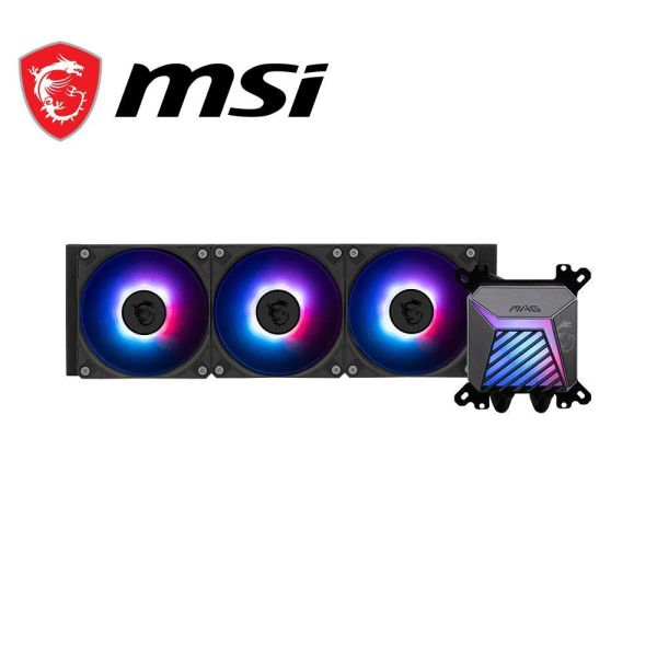 【MSI 微星】MAG CORELIQUID A15 360 (360mm/隱藏式佈線設計/預裝風扇/12cm風扇*3/三年保/註冊升級五年保) 