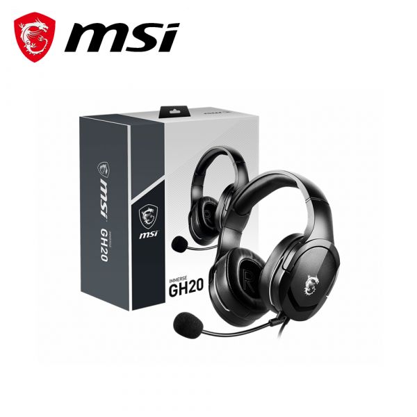 【MSI 微星】IMMERSE GH20 耳罩式電競耳機 MSI,微星,耳機,耳麥,電競耳機
