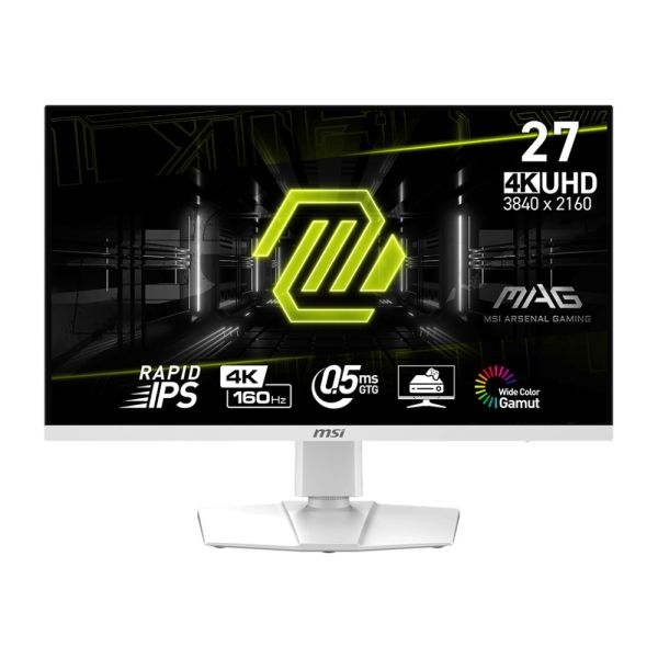 【MSI 微星】MAG 274URFW 27吋電競螢幕顯示器(160Hz/4K UHD/0.5ms) 27吋,螢幕,電腦螢幕,電競螢幕