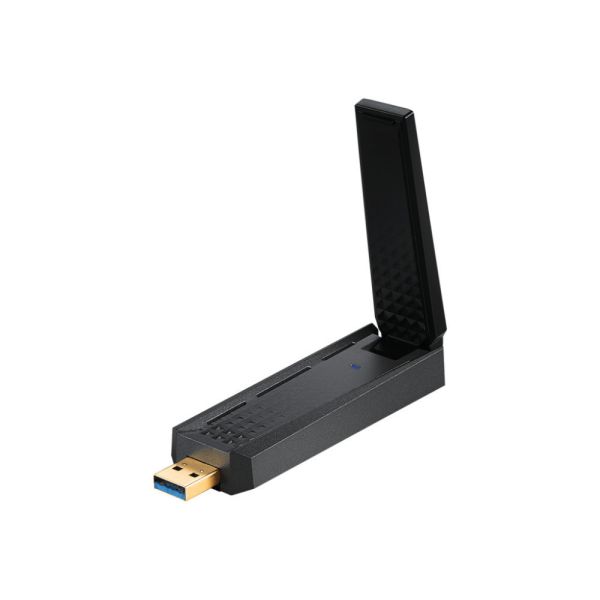 【MSI 微星】AXE5400 WiFi USB Adapter 無線網卡(WiFi 6E/三頻/2402Mbps/USB網卡) 