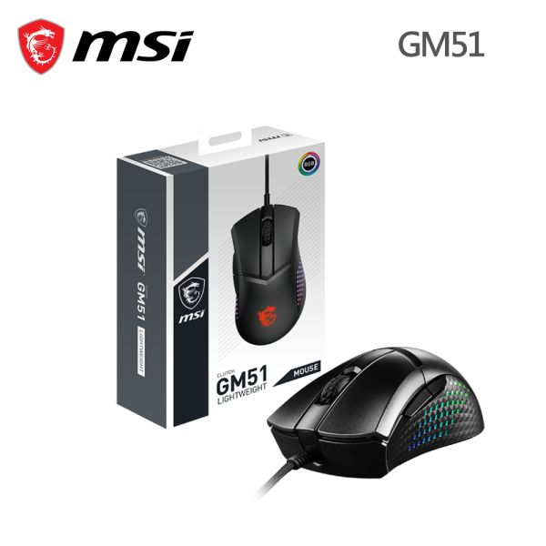 【MSI 微星】CLUTCH GM51 LIGHTWEIGHT 電競滑鼠 MSI,微星,有線,滑鼠,電競滑鼠