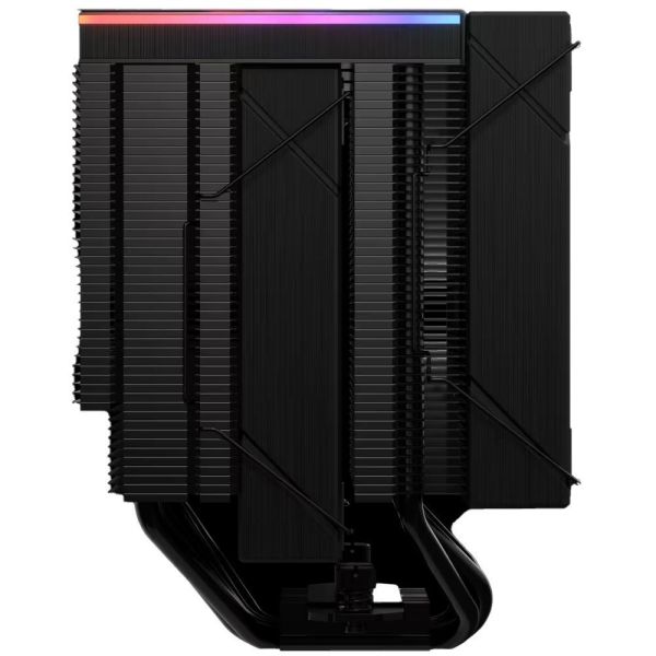 【XPG 威剛】MAESTRO PLUS 62DA (6導管/數位顯示面版/全黑化/12cm風扇*2/雙塔雙扇/高160mm) 