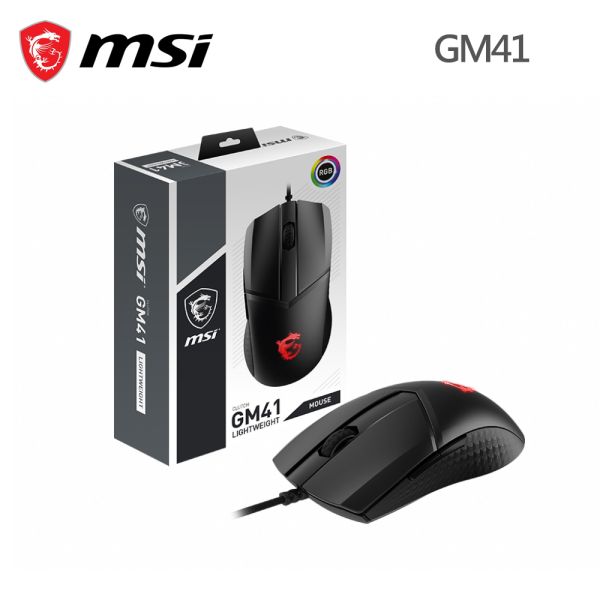 【MSI 微星】Clutch GM41 LIGHTWEIGHT 輕量化電競滑鼠 MSI,微星,有線,滑鼠,電競滑鼠