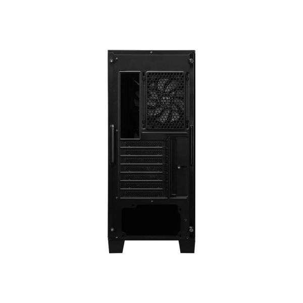 【MSI 微星】MAG Forge 120A AIRFLOW 玻璃透側機殼 (ATX/內建風扇前3上2後1/網孔面板/顯卡330mm/塔散160mm) 
