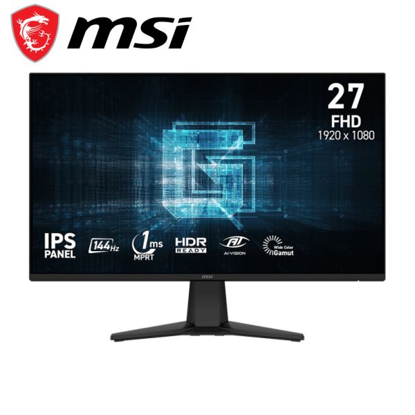 【MSI 微星】G275L E14 電競螢幕 (DP/HDMI*1/IPS/FHD/1ms/144Hz/HDR/無喇叭/三年保固) MSI,27吋,140HZ,FHD,微星,平面螢幕,電競螢幕,螢幕