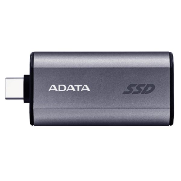 【ADATA 威剛】SC750 外接式固態硬碟 500GB  SSD (銀色/USB3.2/Gen2/Type-C/5年保) 