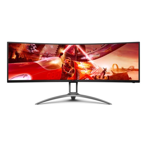 【AOC 艾德蒙】AG493UCX2 5k曲面電競顯示器(5120x1440/165HZ/HDR400/Adaptive Sync/HDMI/DP/內建喇叭/三年保固) 曲面螢幕,49型螢幕,AOC螢幕,螢幕,5K螢幕