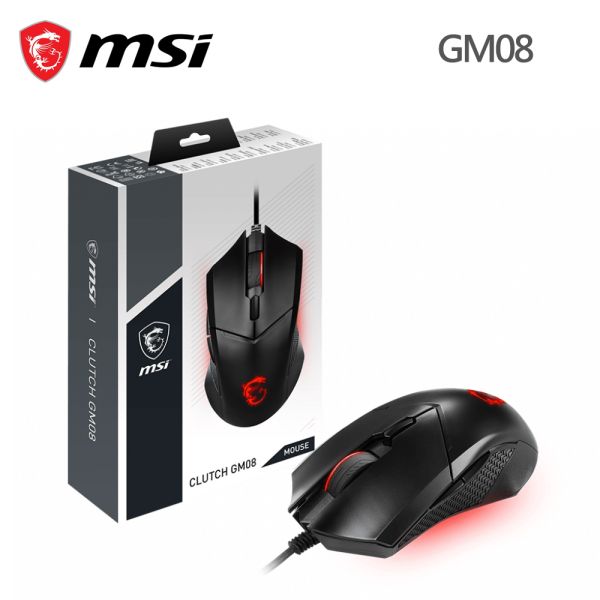 【MSI 微星】Clutch GM08 電競滑鼠 MSI,微星,有線,滑鼠,電競滑鼠