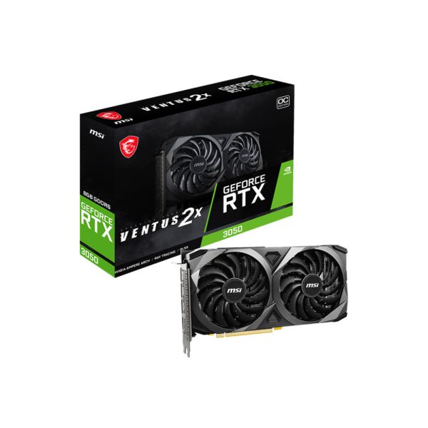 【MSI 微星】RTX3050 VENTUS 2X 8G OC 顯示卡 