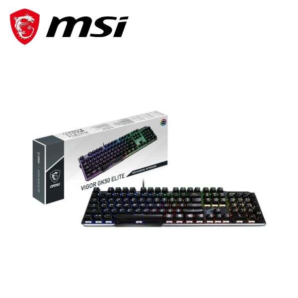 【MSI 微星】VIGOR GK50 ELITE LL TC 機械式電競鍵盤 MSI,微星,鍵盤,有線,電競鍵盤,