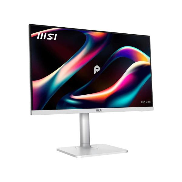 【MSI 微星】PRO MAX 271PHW E14 白色 液晶螢幕 (DP/HDMI/Type-C(65W)/IPS/FHD/144Hz/KVM 功能/可升降旋轉/防閃爍/低藍光/內建喇叭/三年保固) 微星,27吋,PRO MAX,144Hz,Type-C,KVM