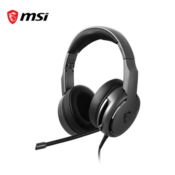 【MSI 微星】IMMERSE GH40 ENC 耳罩式電競耳麥 工作狂購物網,MSI,電競,耳機,微星