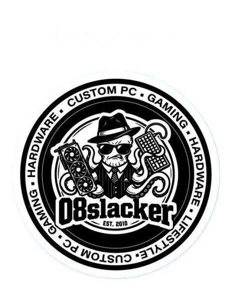 08SLACKER品牌貼紙 