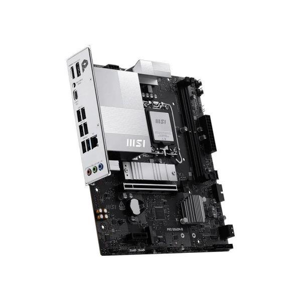 【MSI 微星】PRO B860M-B WIFI (M-ATX/1H1P/Realtek 5Gb/Wi-Fi 7+BT 5.4/2XDIMM/註冊四年保) 