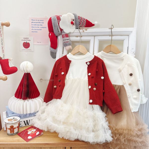 熱銷絕美球球紗紗兩件套 