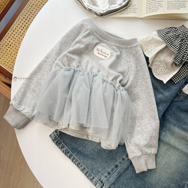 我的菜麻糬感日系紗紗衛衣 