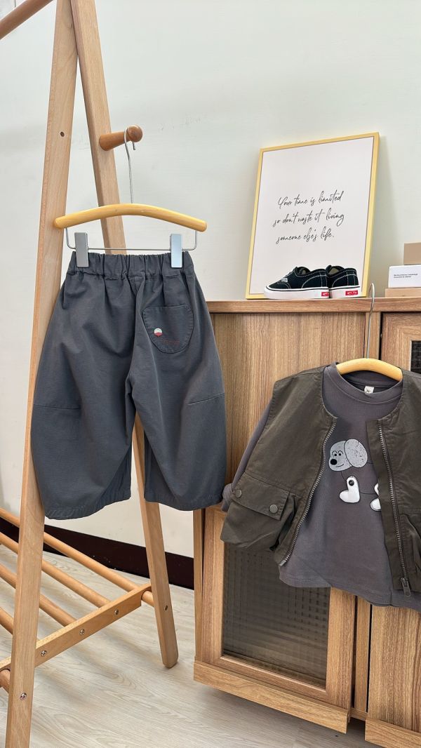 帥氣工裝卡其背心 