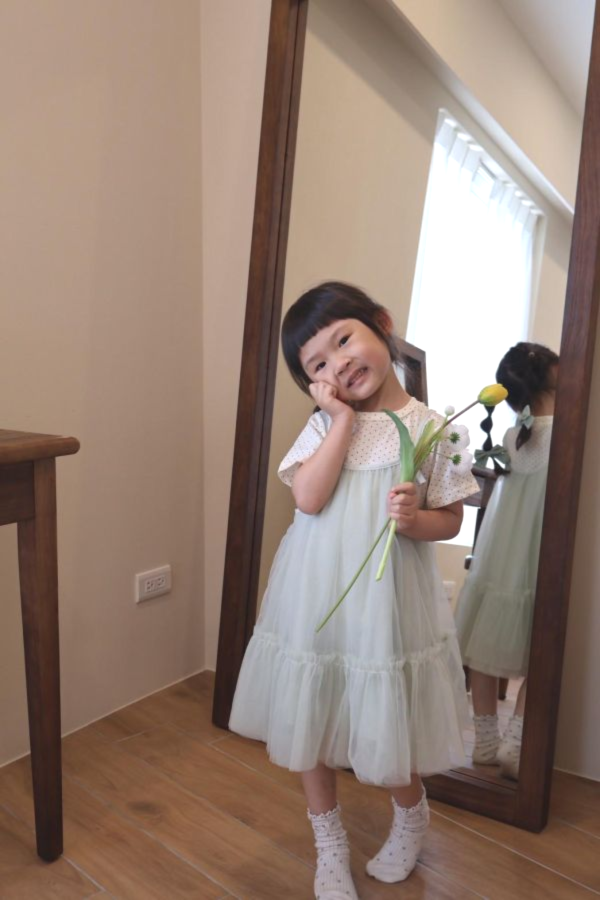花仙子紗紗兩件套洋裝 