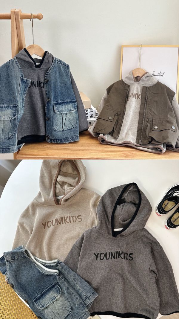 百搭有刑帥帥牛仔背心 