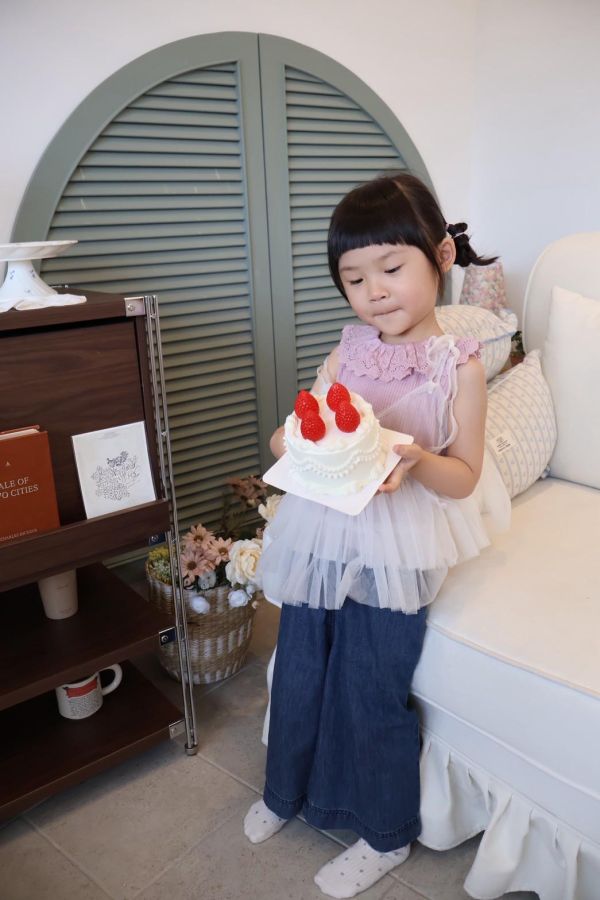 美若天仙紗紗兩件套上衣 