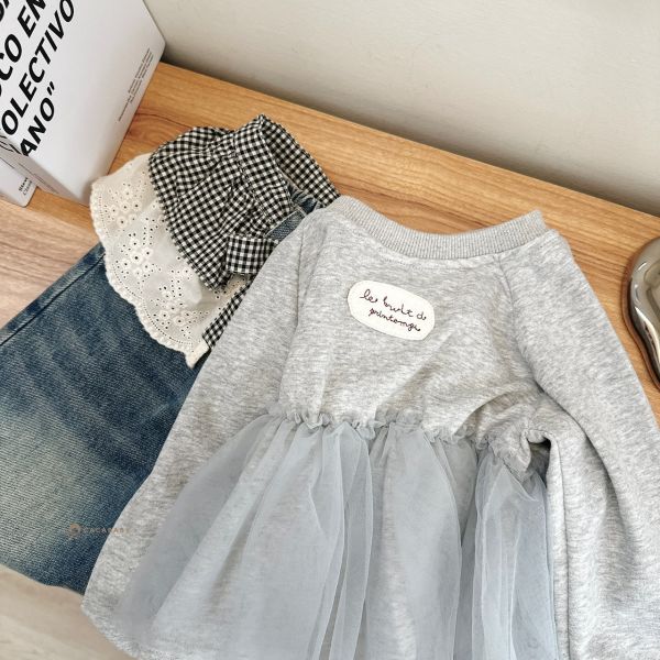 我的菜麻糬感日系紗紗衛衣 