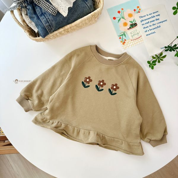 超愛麻糬感日系花花上衣 