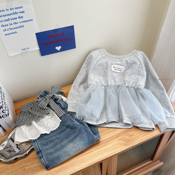 我的菜麻糬感日系紗紗衛衣 