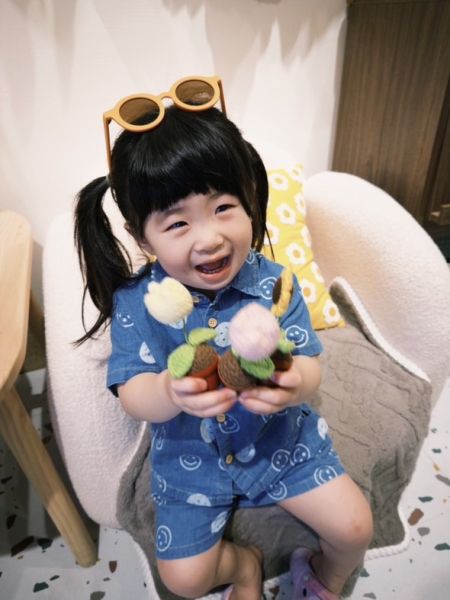 熱銷回歸笑臉牛仔棉套裝 