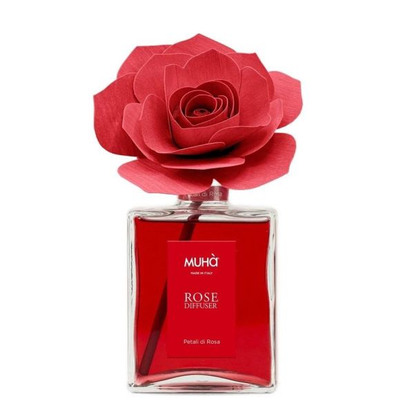 MUHà穆哈香氛 紅玫瑰-紅玫瑰100ml/200ml 香氛,擴香,香水,義大利,進口,手工,居家,私人,空間,玫瑰,薔薇,送禮,禮物,生日,生日禮物,情人,情人節,母親節,七夕,聖誕節,聖誕,平安夜,交換禮物,新年,紀念,紀念日