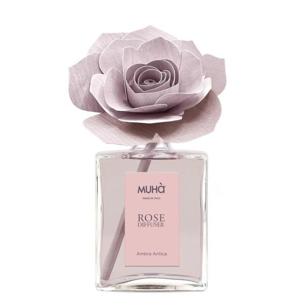 MUHà穆哈香氛 粉玫瑰-古董琥珀100ml/200ml 香氛,擴香,義大利,進口,手工,玫瑰,薔薇,禮物,送禮,交換禮物,情人節,情人,七夕,聖誕,聖誕節,平安夜,紀念,紀念日