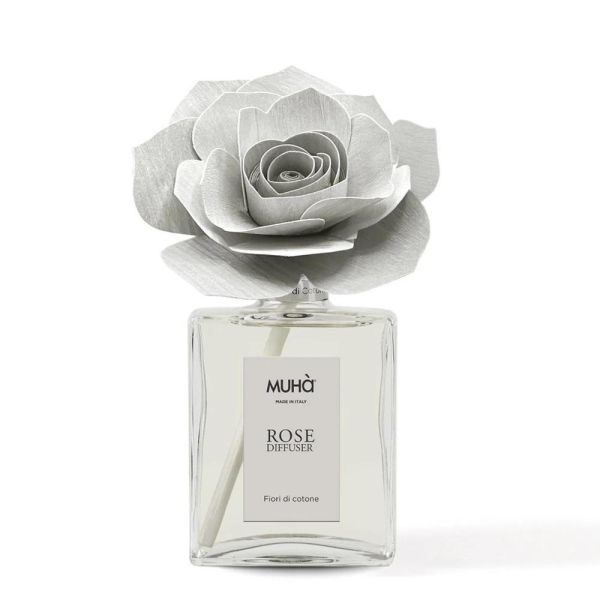 MUHà穆哈香氛 灰玫瑰-晨光暖棉100ml/200ml 香氛,擴香,義大利,進口,居家,私人,空間,禮物,送禮,情人,情人節,七夕,新年,母親節,聖誕,聖誕節,聖誕禮物,交換禮物