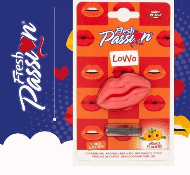 FRESH PASSION 紅色嘴唇造型空間香氛 