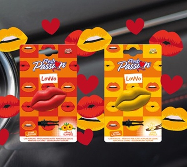 FRESH PASSION 紅色嘴唇造型空間香氛 
