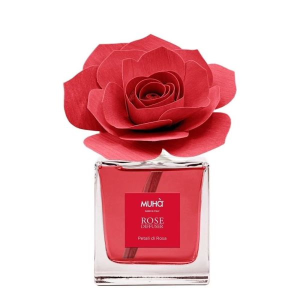 MUHà穆哈香氛 紅玫瑰-紅玫瑰100ml/200ml 香氛,擴香,香水,義大利,進口,手工,居家,私人,空間,玫瑰,薔薇,送禮,禮物,生日,生日禮物,情人,情人節,母親節,七夕,聖誕節,聖誕,平安夜,交換禮物,新年,紀念,紀念日