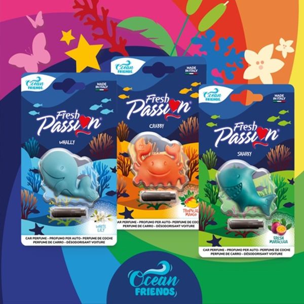 Fresh Passion造型香氛夾．聖誕暖心香氛禮盒 