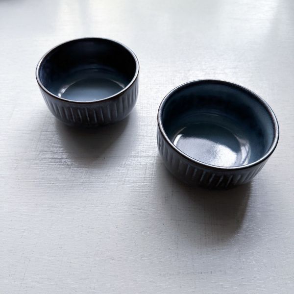 星空藍深圓缽10cm 