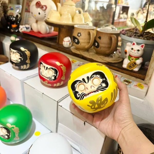 陶瓷達摩存錢筒 