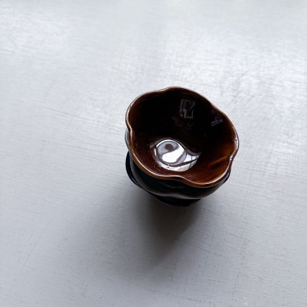 花型小缽/三色 