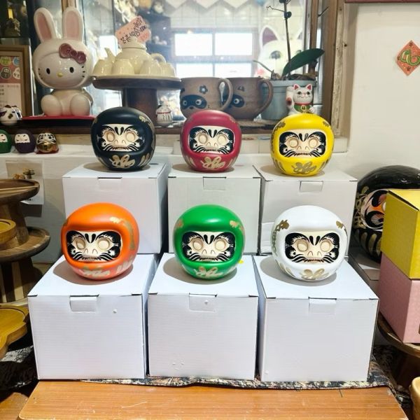 陶瓷達摩存錢筒 
