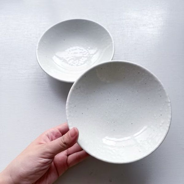日本製/梨地麻點淺井14cm 