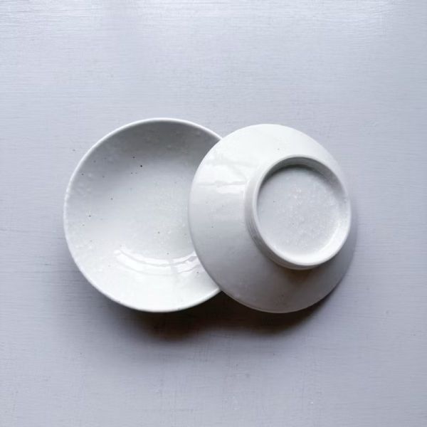 日本製/梨地麻點淺井14cm 