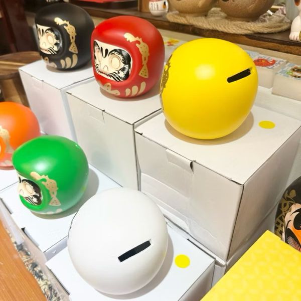 陶瓷達摩存錢筒 