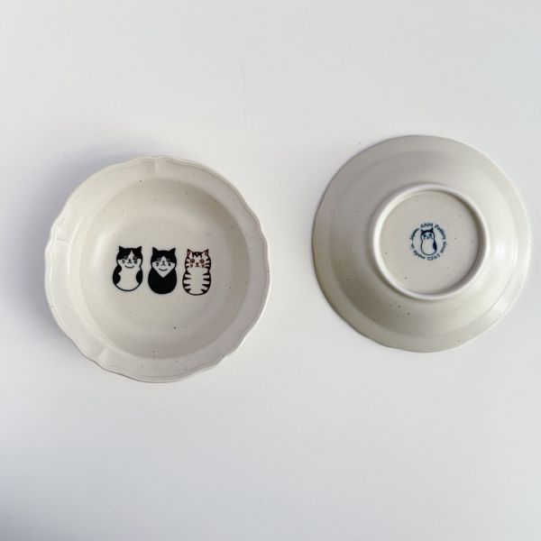 日本製/ 三隻小貓六吋缽 