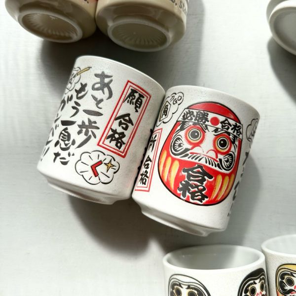 日本製/達摩手握杯 
