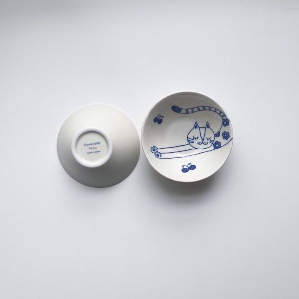 日本製/ kanesada派對懶洋洋貓萬用缽 